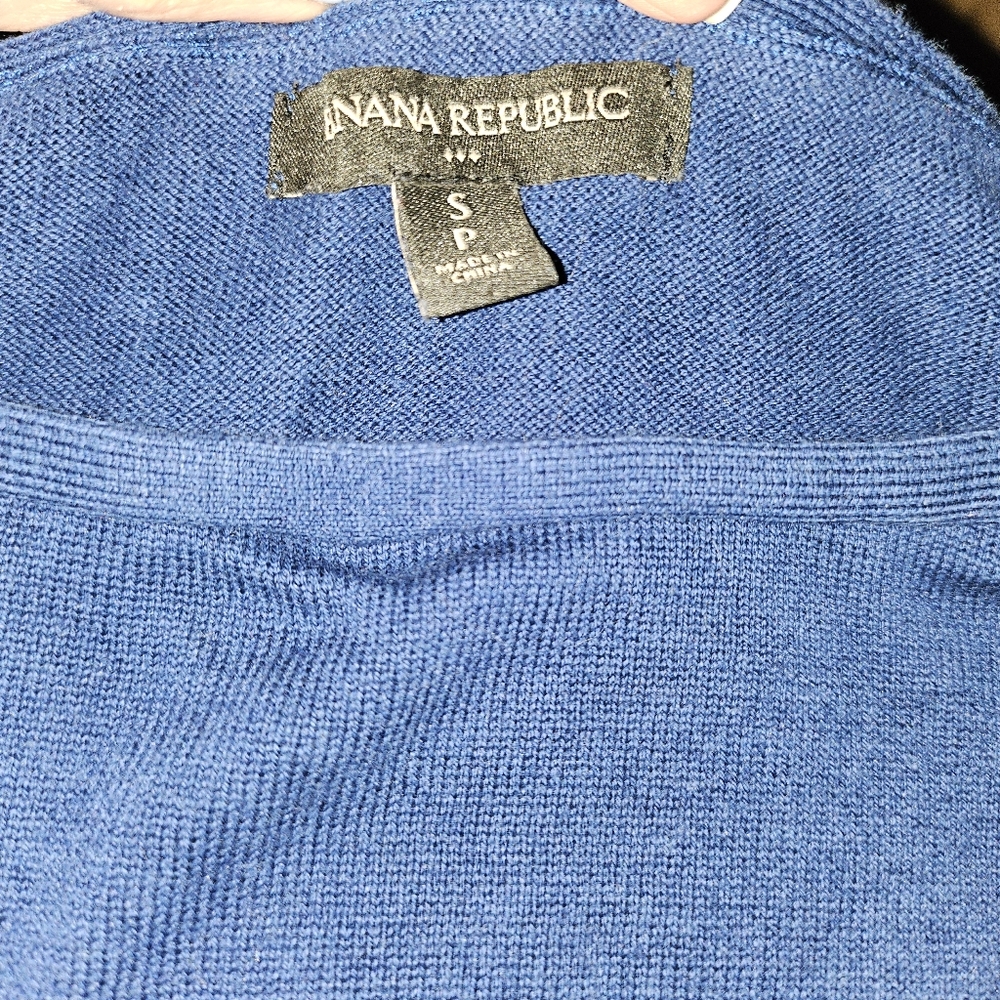 Banana Republic sweater szS dark blue